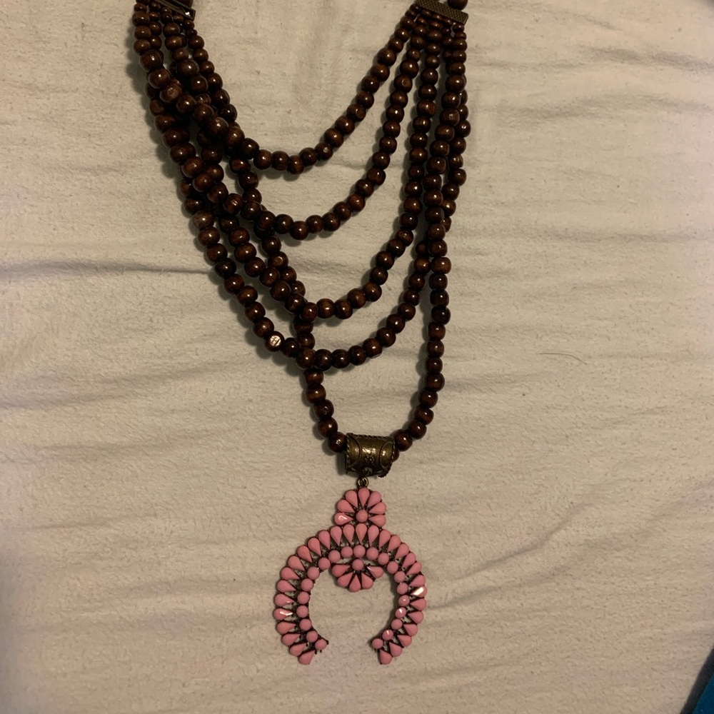 Squash blossom necklace